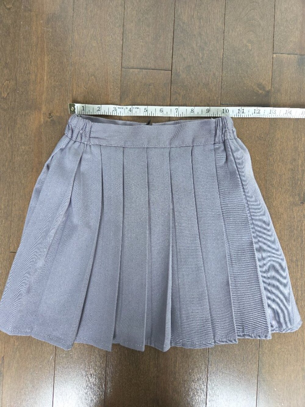 Grey college girl skirt (Hermione costume)